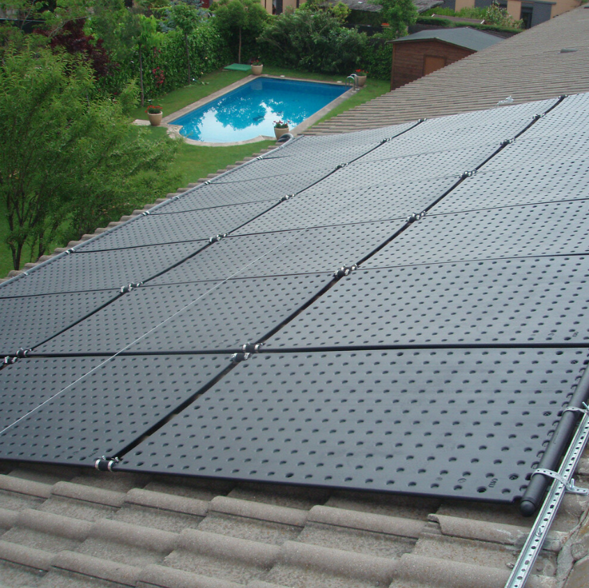 Zonnecollector zwembad: Gratis 3-4 graden warmer zwembadwater