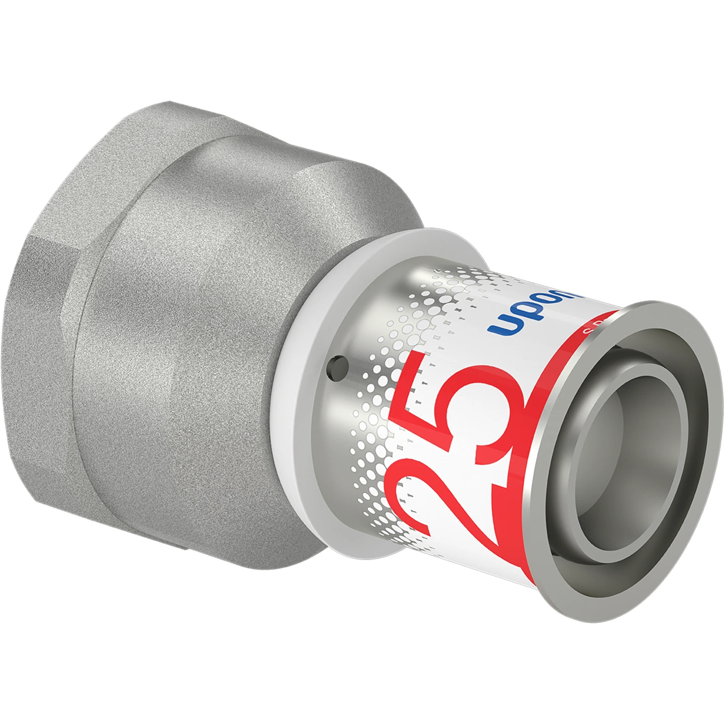 Uponor schroebus binnendraad 25 naar 1 inch